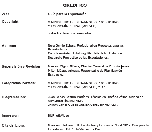 guia de exportacion